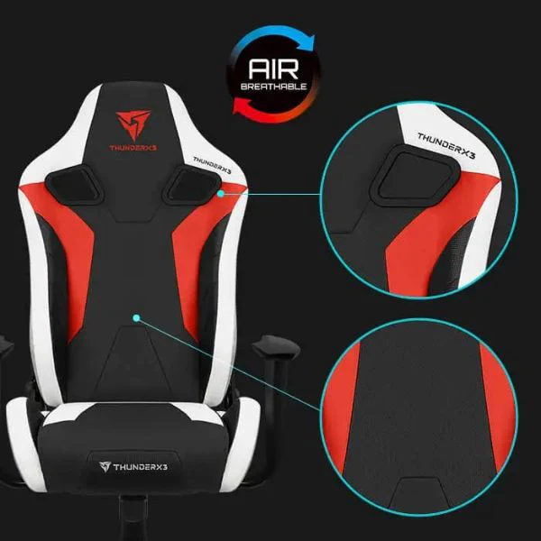 SILLA GAMER THUNDERX3 XC3 AZUL CELESTE (AZURE BLUE) - Image 12