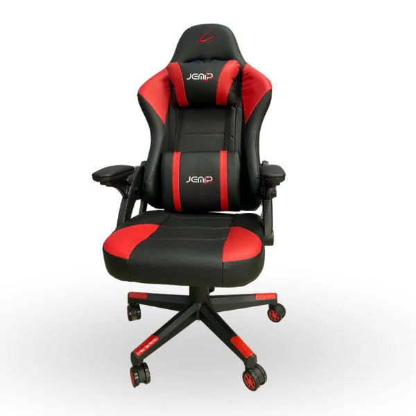 Silla Gaming Jemip SCORPION 2 Ajustable Reclinable Negro Rojo JPC-2395