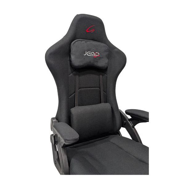 Silla Jemip Gaming Back to Office 2.0 – Ergonómica con Masajeador, Reposapiés y Ajuste de Inclinación – Negro - Image 3