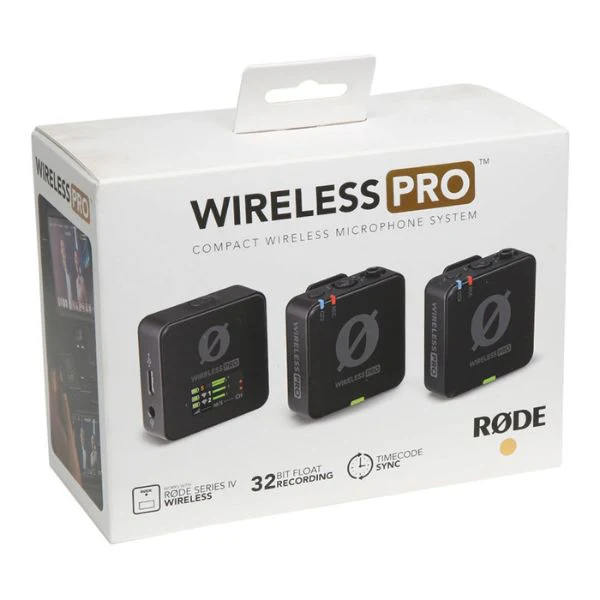 Sistema de Micrófonos Inalámbricos Compacto RØDE Wireless PRO – WIPRO - Image 4