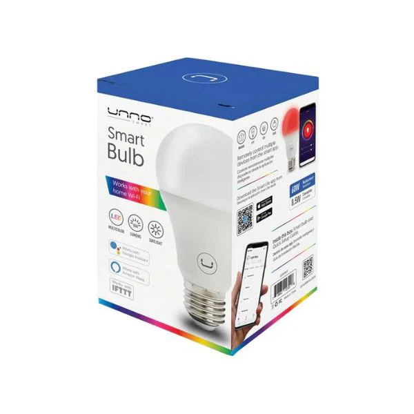 Smart Bulb (Bombillo Inteligente ) Unno Teckno WIFI 2.4GHZ RGB 8.5W E26 Alexa Android - Image 2