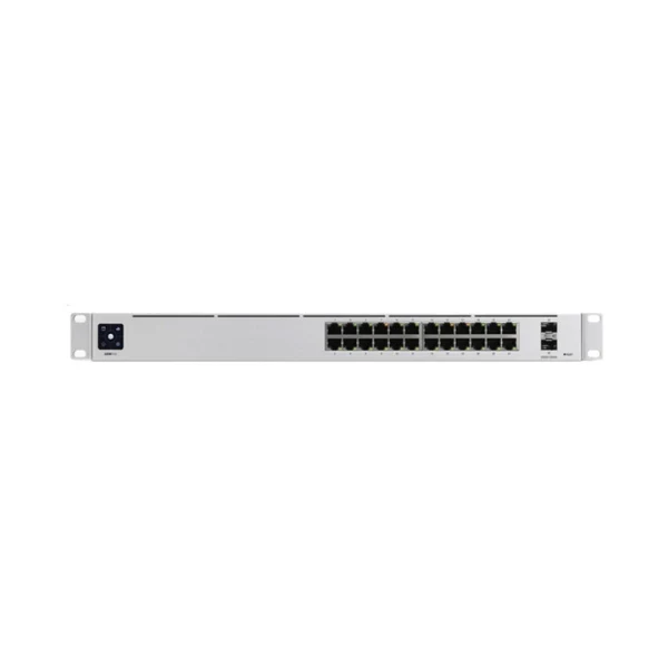 Switch Ubiquiti UniFi Pro 24 Puertos 1GbE + 2 SFP+ 10G - L3 Administrable - Rack 1U