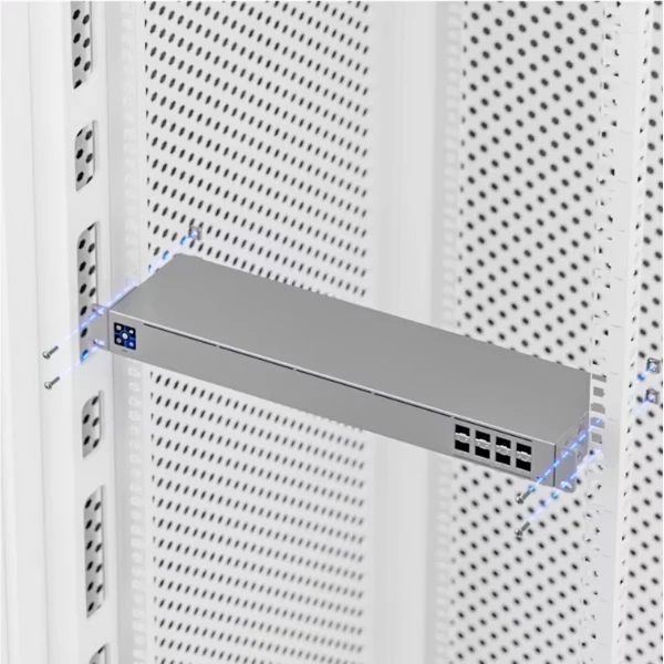 Switch Ubiquiti UniFi Aggregation 8 Puertos SFP+ 10Gbps Layer 2 Gestionable Rack 1U - Image 6