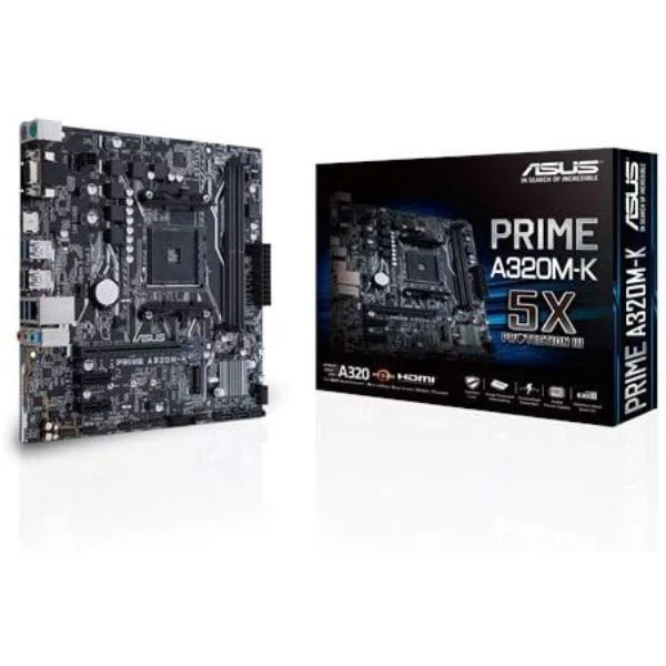 Tarjeta Madre ASUS Prime A320M-k MAX II MATX Socket AMD4