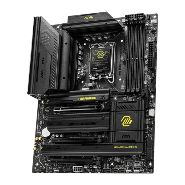 Tarjeta Madre MSI MAG Z890 Tomahawk WiFi - ATX - LGA1851 - DDR5 - PCIe 5.0 - M.2 - Wi-Fi 7 - LAN 5GbE - Image 2