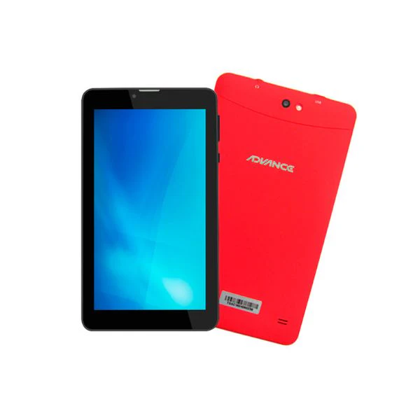 TABLET ADVANCE PRIME PR5850 7" 1024x600 1GB RAM/ 16GB/ ANDROID 8.1/ ROJO