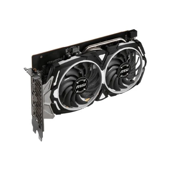 Tarjeta de video MSI - AMD Radeon RX 6600 ARMOR 8G- 8GB GDDR6 - PCI Express 4.0 Gaming Graphics Card - Black/Sliver - Image 4