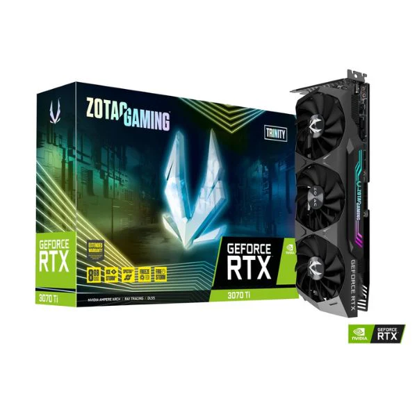 Tarjeta de video ZOTAC GAMING GeForce RTX 3070 Ti Trinity 8GB 256 BIT GDDR6X ZT-A30710D-10P
