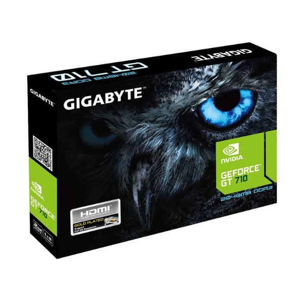 Tarjeta gráfica GIGABYTE NVIDIA GeForce GT 710 Single Fan 2GB DDR3 - Image 4