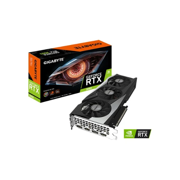 Tarjeta Gráfica GIGABYTE NVIDIA GeForce RTX 3060 Gaming Rev 2 RGB Overclocked Triple-Fan 12GB GDDR6 PCIe 4.0