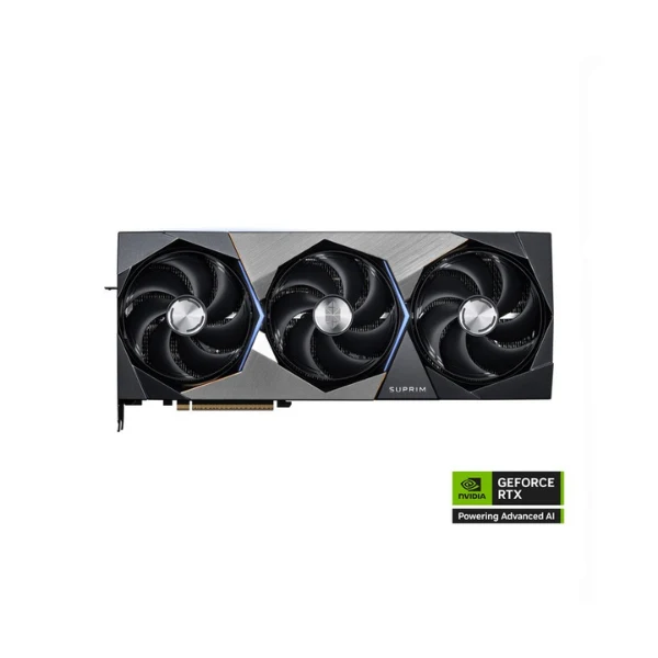 Tarjeta Gráfica MSI NVIDIA GeForce RTX 5080 SUPRIM SOC Overclocked Triple Fan 16GB GDDR7 PCIe 5.0 - Image 2