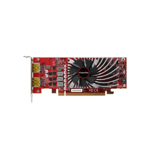 Tarjeta gráfica Visiontek AMD Radeon RX 550 SFF Single Fan 4GB GDDR5 - Image 2