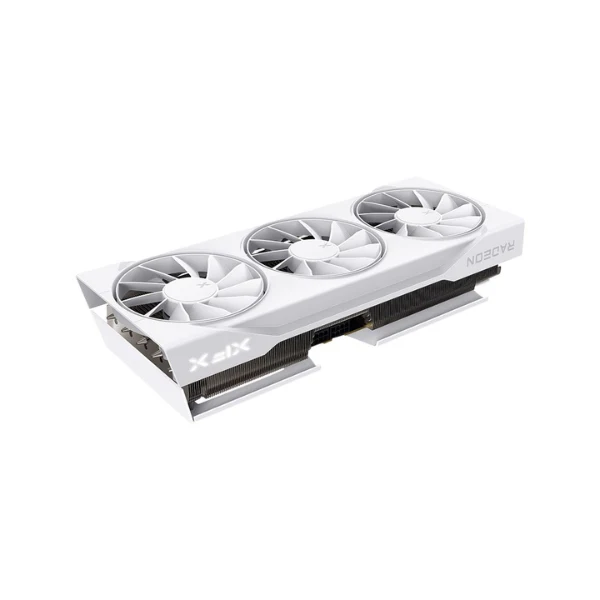 Tarjeta Gráfica XFX AMD Radeon RX 9070 Swift White Overclocked Triple Fan 16GB GDDR6 PCIe 4.0 - Image 3