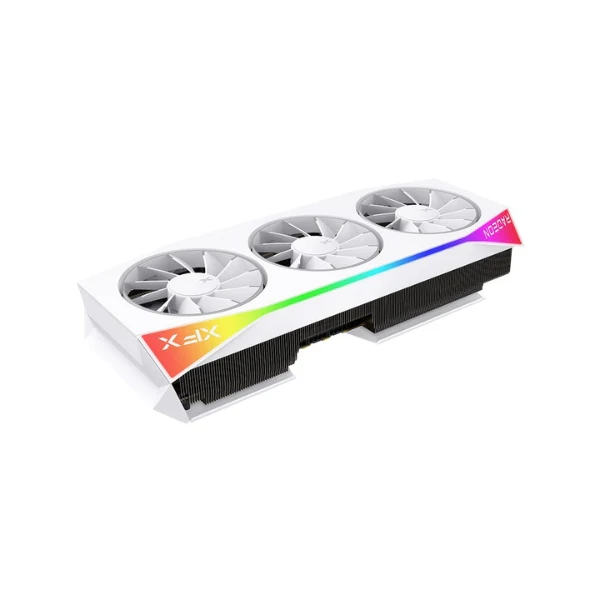 Tarjeta Gráfica XFX AMD Radeon RX 9070 XT Mercury White Magnetic Air Overclocked Triple Fan 16GB GDDR6 PCIe 5.0 - Image 3