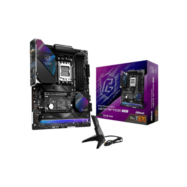 Tarjeta Madre ASRock X870 Riptide WiFi AMD X870 AM5 DDR5 ATX