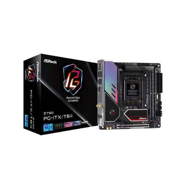 Tarjeta Madre ASRock Z790 PG-ITX/TB4 Intel LGA 1700 Mini-ITX