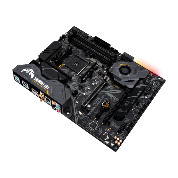 Tarjeta Madre ASUS AM4 TUF Gaming X570-Plus (Wi-Fi) AM4 Zen 3 Ryzen 5000 & 3rd Gen Ryzen ATX PCIe 4.0, Dual M.2, 12+2 Dr. MOS Motherboard - Image 5
