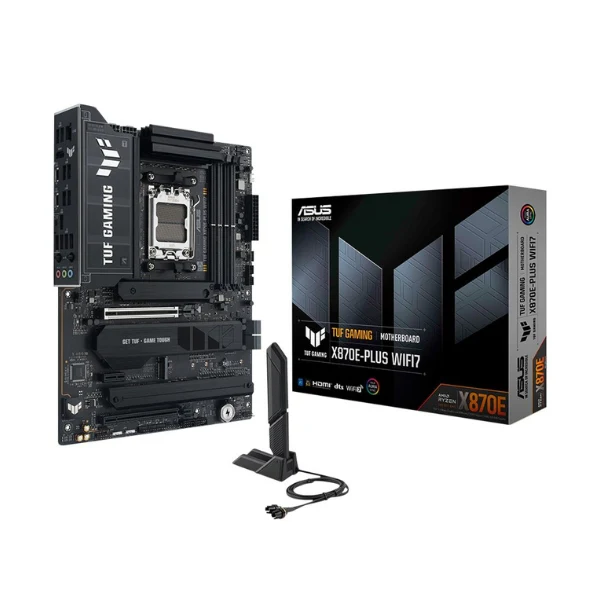 Tarjeta Madre ASUS X870E-PLUS TUF GAMING WIFI7 Socket AMD AM5 DDR5 ATX