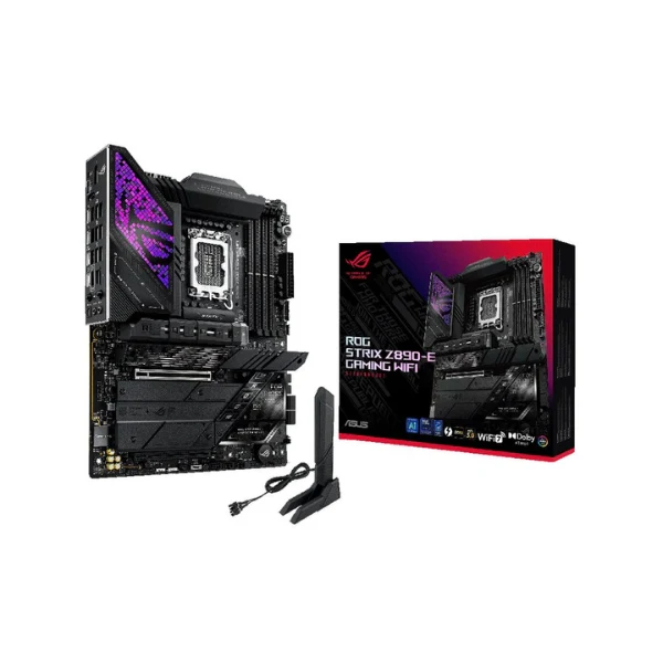 Tarjeta Madre ASUS Z890-E ROG Strix Gaming WiFi Intel LGA 1851 ATX