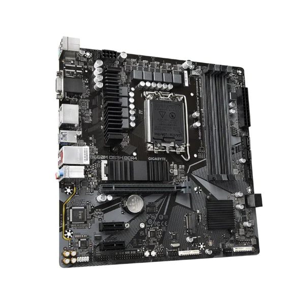 Tarjeta Madre GIGABYTE B660M DS3H - Micro-ATX - LGA1700 - PCIe 4.0 - Dual M.2 - USB 3.2 Gen2 Type-C - LAN 2.5GbE - Image 2
