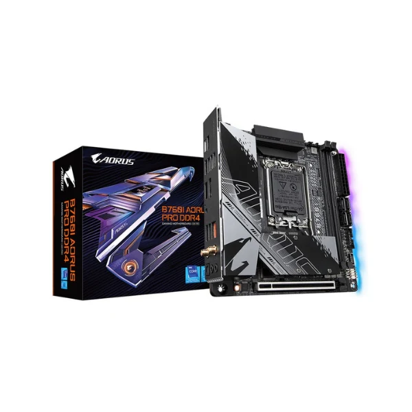 Tarjeta Madre Gigabyte B760I Aorus Pro DDR4 Intel LGA 1700 Mini-ITX