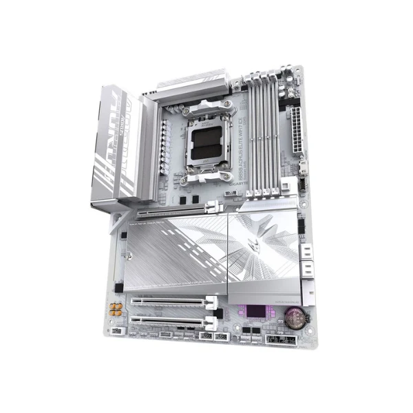 Tarjeta Madre Gigabyte B850 AORUS Elite WiFi7 Ice AMD AM5 ATX - Image 3