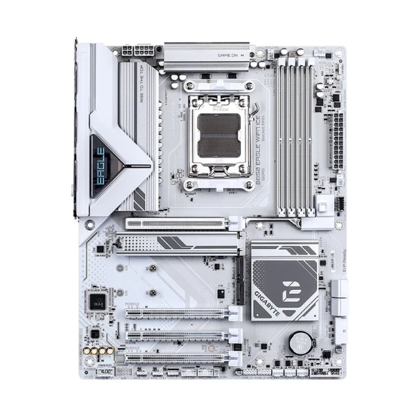 Tarjeta Madre GIGABYTE B850 EAGLE WIFI7 ICE Socket AM5 DDR5 ATX - Image 2
