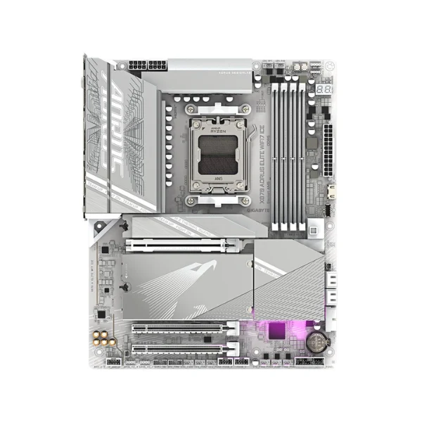 Tarjeta Madre Gigabyte X870 AORUS ELITE WIFI7 ICE AMD AM5 ATX - Image 2