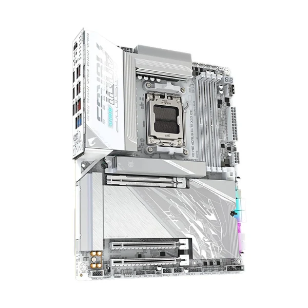 Tarjeta Madre GIGABYTE X870E AORUS ELITE X3D ICE Socket AMD AM5 DDR5 ATX - Image 3