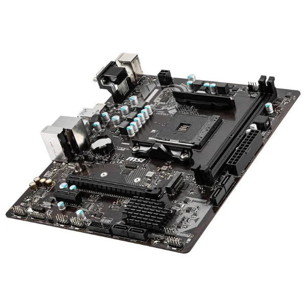 Tarjeta Madre MSI A320M PRO-VH - Micro-ATX - AM4 - DDR4 3200 MHz - PCIe 3.0 - SATA 6GB/s - USB 3.2 Gen 2 - M.2 Slot - DVI/HDMI - Image 4