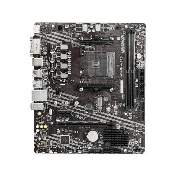Tarjeta Madre MSI A520M-A PRO AMD AM4 microATX DDR4 - 911-7C96-044 - Image 2