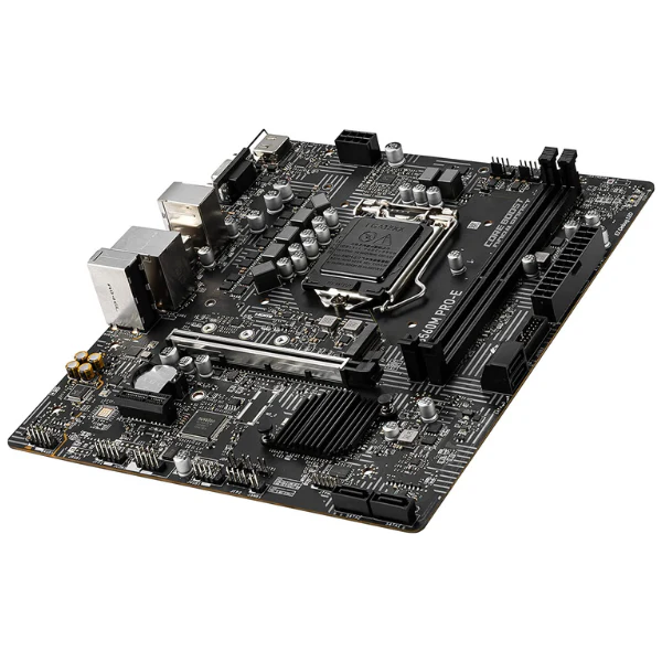 Tarjeta Madre MSI B560M PRO-E ProSeries 11th/10th Gen LGA 1200 DDR4 mATX PCIe 4.0 M2 Slot USB 3,2 1 GBps LAN - Image 4
