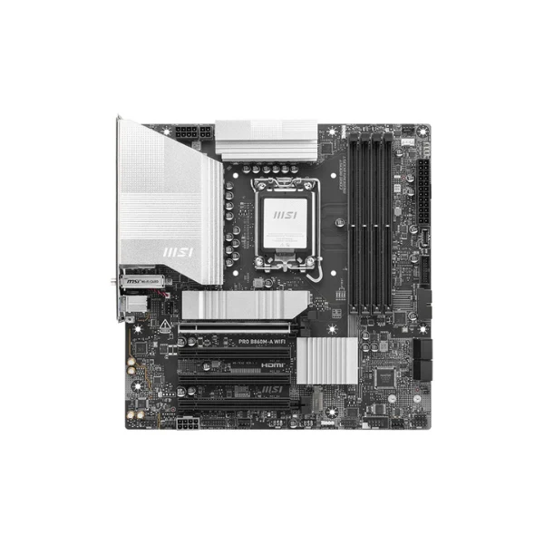 Tarjeta Madre MSI B860M-A PRO WIFI Intel B860 LGA1851 DDR5 Micro-ATX - Image 2