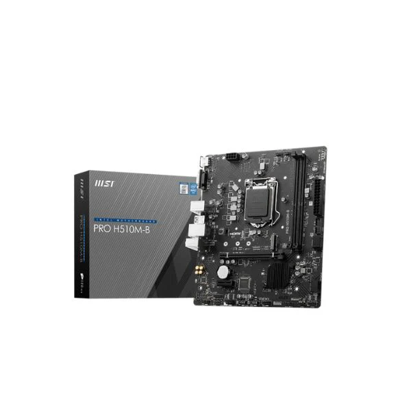 Tarjeta Madre MSI H510M-B MATX - Socket LGA1200 - DDR4 - PCIe 3.0 - USB 2.0 - HDMI 4K