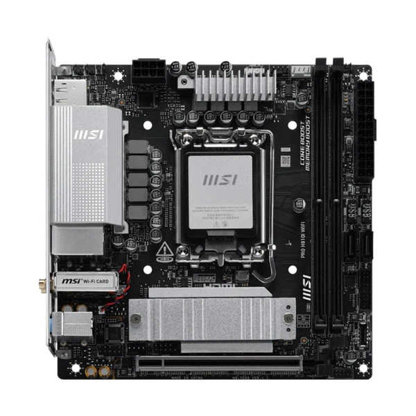 Tarjeta Madre MSI H810I PRO WIFI Socket LGA1851 DDR5 Mini-ITX - Image 2