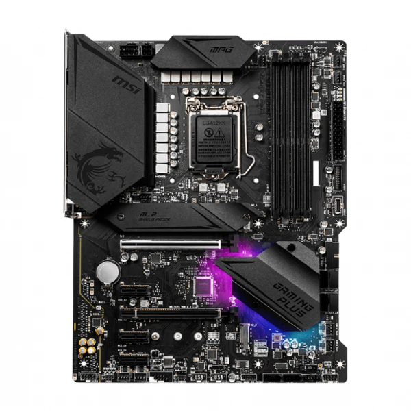 Tarjeta Madre MSI MPG Z490 Gaming Plus Gaming 10th Gen LGA 1200 DDR4 ATX, CF, Dual M,2 Slots, USB 3,2 Gen 2, 2,5G LAN, DP/HDMI - Image 3