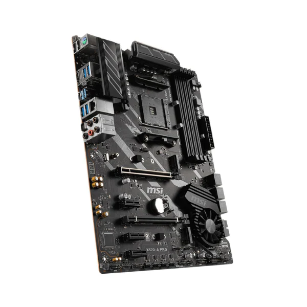 Tarjeta Madre MSI X570-A PRO AMD AM4, DDR4, PCIe 4.0, SATA 6GB/s, M.2, USB 3.2 Gen 2, HDMI, ATX Motherboard - Image 3