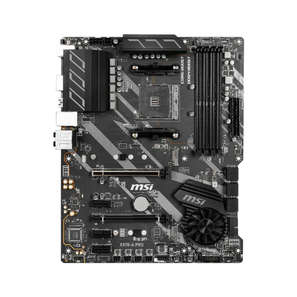 Tarjeta Madre MSI X570-A PRO AMD AM4, DDR4, PCIe 4.0, SATA 6GB/s, M.2, USB 3.2 Gen 2, HDMI, ATX Motherboard - Image 4
