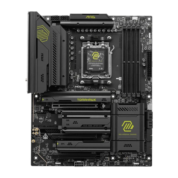 Tarjeta Madre MSI MAG X870E Tomahawk WiFi 7 - ATX - LGA 1851 - DDR5 - PCIe 5.0 - M.2 - LAN 5G - USB4 - Wi-Fi 7 - Image 2