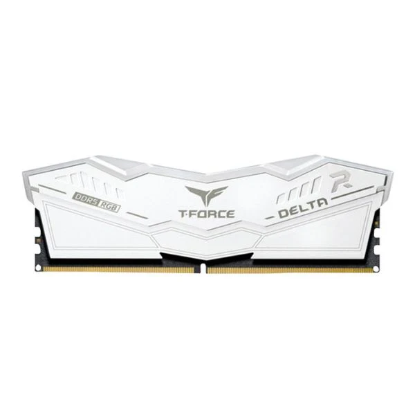 Memoria RAM TeamGroup T-FORCE DELTA RGB 32GB (2x16GB) DDR5 7200MHz PC5-57600 CL34 Dual Channel – Para PC (White) - Image 3