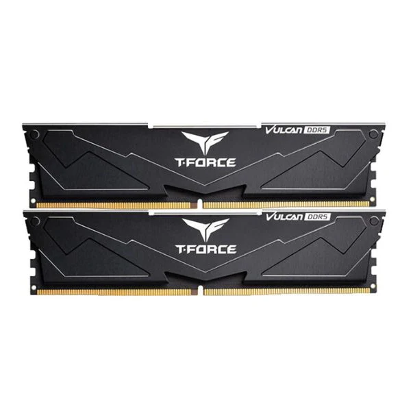 Memoria RAM TeamGroup T-FORCE Vulcan 32GB (2x16GB) DDR5 6000MHz PC5-48000 CL38 Dual Channel – Para PC - Image 2