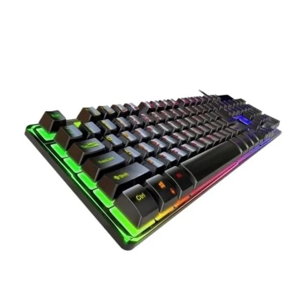 Teclado Genius Scorpion K8 Teclas flotantes retroiluminadas para juegos RGB, Base metalica, 19 teclas Anti-Ghost. - Image 3