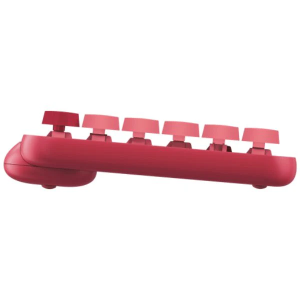 Teclado Logitech Pop Keys Bluetooth Rosado Español - Image 5