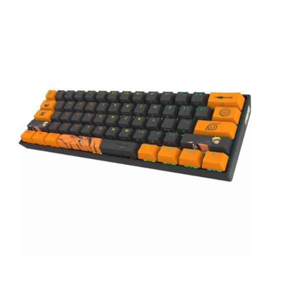 Teclado Naruto Checkpoint KX-400 Leaf Ninja USB, Mecánico, RGB - Image 2