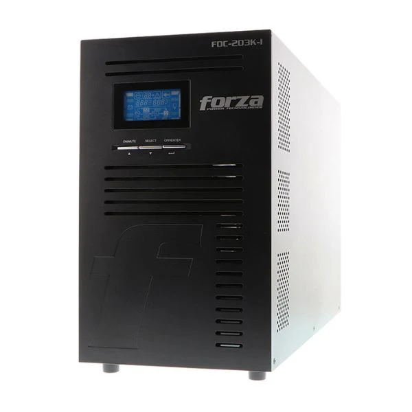 UPS FORZA EN LINEA 3000VA/3000W TORRE-220V 9 NEMA 40-70HZ (FDC-203K-I) - Image 3