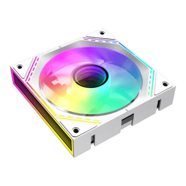 Fan cooler Gamemax KIT 3 IN 1 FN12A-S31 ARGB/ 3x12CM/ Conexión en Cadena/ Color Blanco - Image 4