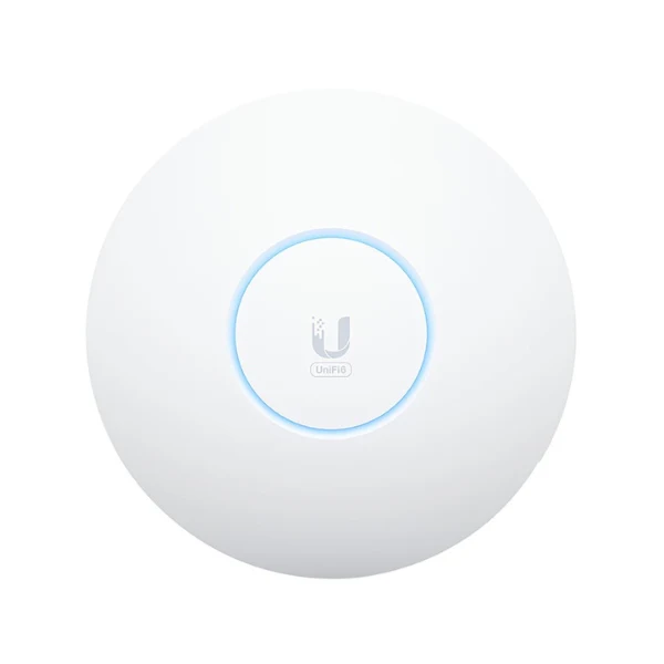 Access Point Ubiquiti UniFi U6 Enterprise WiFi 6E Tri-Band 2.5GbE PoE+ Cobertura 140 m²