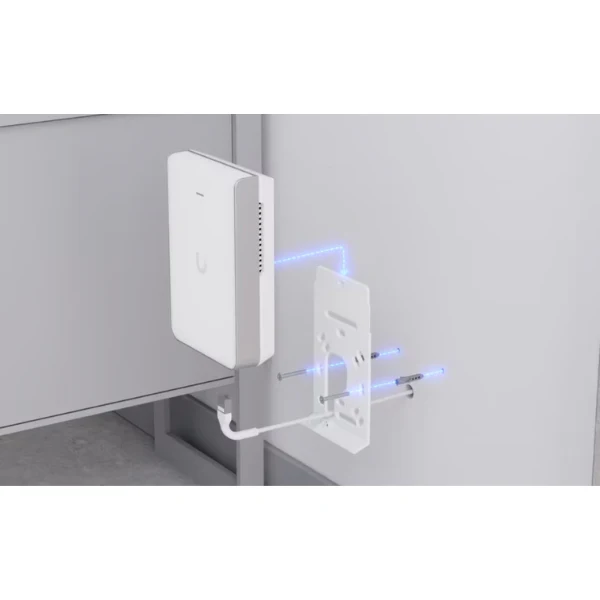 WiFi Ubiquiti UniFi U7 Pro Wall WiFi 7 Access Point BE9300 Tri-Band 2.5GbE PoE+ Montaje en Pared - Image 9
